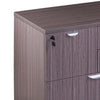 Ley 4 Drawer Lateral File Cabinet | Driftwood Gray Office Storage BM340794