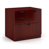 Ley 4 Drawer Lateral File Cabinet | Mahogany Red Office Storage BM340795