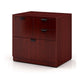 Ley 4 Drawer Lateral File Cabinet | Mahogany Red Office Storage BM340795