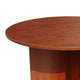 Zoa 47’’ Round Office Meeting Table with Cross Base | Driftwood Brown BM340797