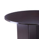 Zoa 47’’ Round Office Meeting Table with Cross Base | Mocha Brown BM340799