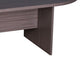 Mike 71’’ Oval Conference Table with Panel Legs | Driftwood Gray BM340802