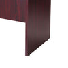 Mike 71’’ Oval Conference Table with Panel Legs | Mahogany Red BM340803