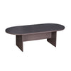 Mike 95’’ Oval Conference Table with Panel Legs | Driftwood Gray BM340805