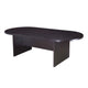 Mike 95’’ Oval Conference Table with Panel Legs | Mocha Brown BM340807