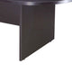 Mike 95’’ Oval Conference Table with Panel Legs | Mocha Brown BM340807