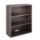 Mery 31’’ Wide 3 Shelf Hutch Bookcase | Wire Hole | Driftwood Smoke Gray BM340813