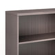 Mery 31’’ Wide 3 Shelf Hutch Bookcase | Wire Hole | Driftwood Smoke Gray BM340813