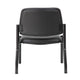 Lea Big & Tall XL Reception Chair | Black Antimicrobial Vinyl | 400 lbs BM340819