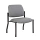 Lea Big & Tall XL Reception Chair | Gray Antimicrobial Vinyl | 400 lbs BM340821