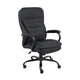 Ava Rolling Oversized Office Chair | Swivel | Black Vinyl | 400lbs BM340825