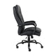 Ava Rolling Oversized Office Chair | Swivel | Black Vinyl | 400lbs BM340825