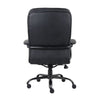 Ava Rolling Oversized Office Chair | Swivel | Black Vinyl | 400lbs BM340825