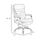 Ava Rolling Oversized Office Chair | Swivel | Black Vinyl | 400lbs BM340825