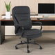Ava Rolling Oversized Office Chair | Swivel | Black Vinyl | 400lbs BM340825