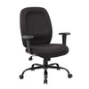 Piny Rolling Oversized Swivel Chair | Adjustable | Black | 400lbs BM340827