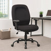Piny Rolling Oversized Swivel Chair | Adjustable | Black | 400lbs BM340827