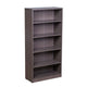 Vin 5 Shelf Bookcase | 65’’ Tall | Driftwood Smoke Gray Melamine BM340828