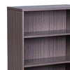 Vin 5 Shelf Bookcase | 65’’ Tall | Driftwood Smoke Gray Melamine BM340828
