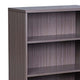 Vin 5 Shelf Bookcase | 65’’ Tall | Driftwood Smoke Gray Melamine BM340828