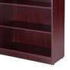 Vin 5 Shelf Bookcase | 65’’ Tall | Mahogany Red Wood Fused Melamine BM340829