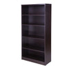 Vin 5 Shelf Bookcase | 65’’ Tall | Mocha Brown Wood Fused Melamine BM340830