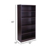 Vin 5 Shelf Bookcase | 65’’ Tall | Mocha Brown Wood Fused Melamine BM340830