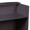 Jery Reception Desk | 48’’ | Modesty Panel | Driftwood Smoke Gray BM340831