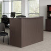 Jery Reception Desk | 48’’ | Modesty Panel | Driftwood Smoke Gray BM340831