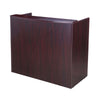 Jery Reception Desk | 48’’ | Modesty Panel | Mahogany Red Melamine BM340832