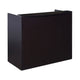 Jery Reception Desk | 48’’ | Modesty Panel | Mocha Brown Melamine BM340833