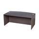 Pery Front Desk Shell | 71’’ | Modesty Panel | Driftwood Smoke Gray BM340837