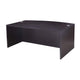 Pery Front Desk Shell | 71’’ | Modesty Panel | Mocha Brown Melamine BM340839
