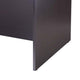 Pery Front Desk Shell | 71’’ | Modesty Panel | Mocha Brown Melamine BM340839
