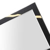 Goldie Dresser Mirror | Beveled Glass | Gold & Black Solid Wood | 35x52 BM340842