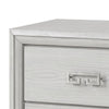 Basil Nightstand | 2 Drawers | Rustic White Solid Wood | 29’’ BM340848