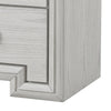 Basil Nightstand | 2 Drawers | Rustic White Solid Wood | 29’’ BM340848
