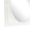 Calpan Dresser Mirror | Modern White Solid Wood Frame | 38x40 BM340851