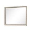 Myna Dresser Mirror | Beveled Glass | Oak Brown Solid Wood | 34x45 BM340853