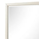 Toi Dresser Mirror | Beveled Glass | Antique White Finished Solid Wood | 38’’ BM340856