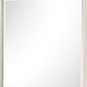 Toi Dresser Mirror | Beveled Glass | Antique White Finished Solid Wood | 38’’ BM340856