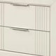 Toi Nightstand | 2 Drawers | Antique White Finished Solid Wood | 27’’ BM340857