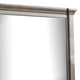 Huder Dresser Mirror | Beveled Glass | Dark Walnut Brown Wood | 39x46 BM340862