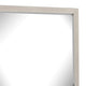 Kexa Dresser Mirror | Bevel Glass | Light Gray Solid Wood Frame | 34x44 BM340866