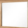 Lexa Dresser Mirror | Bevel Glass | Natural Oak Brown Solid Wood | 38x44 BM340870