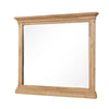 Lexa Dresser Mirror | Bevel Glass | Natural Oak Brown Solid Wood | 38x44 BM340870