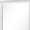 Leyne Dresser Mirror | Bevel Glass | Weathered Gray Solid Wood | 40’’ BM340873