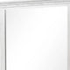Leyne Dresser Mirror | Bevel Glass | Weathered Gray Solid Wood | 40’’ BM340873