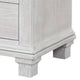Leyne Nightstand | 3 Drawers | Farmhouse Weathered Gray Solid Wood | 26’’ BM340874