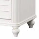 Kyna Nightstand | 2 Drawers | Classic Antique White Solid Wood | 28’’ BM340878
